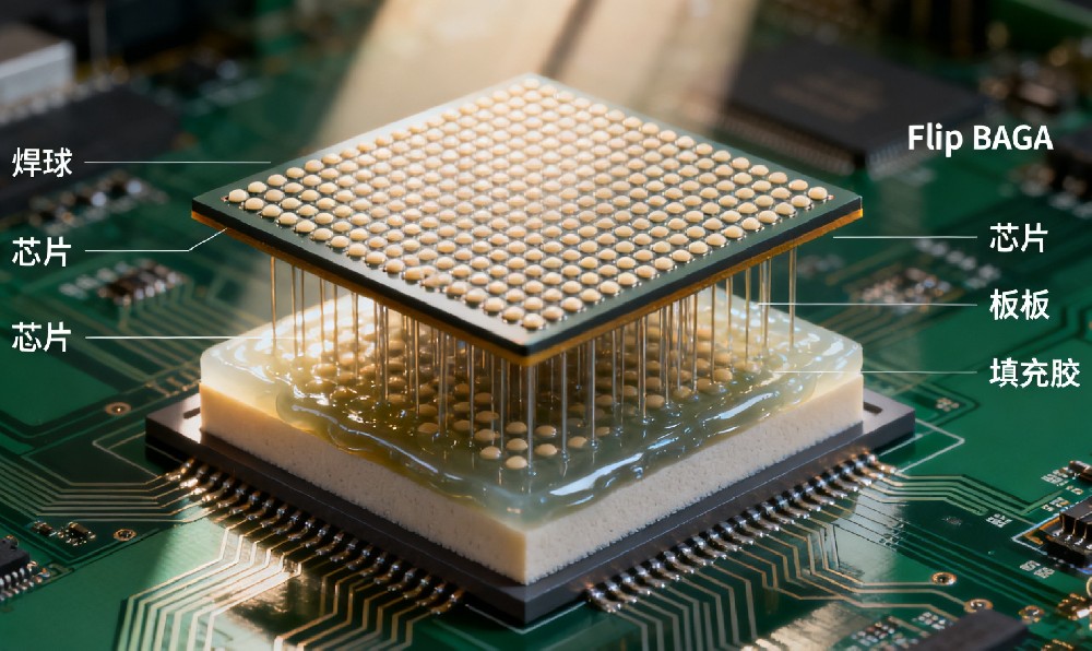 Flip Chip倒装焊后清洗：东莞710公海的微米级洁净解决方案